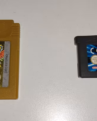 Videogiochi Nintendo Game Boy Pokemon e Yu Gi Oh