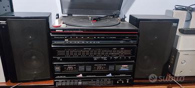 Stereo IRRADIO Giradischi + double cassette


