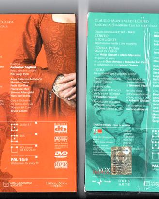 opera lirica e classica in dvd - cd - musicassetta