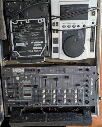 Consolle DJ Pioneer completa + Consolle Numark/Beh