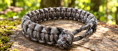 Bracciale Paracord Militare Sopravvivenza Unisex