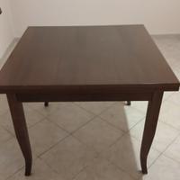 tavolo in legno allungabile 100x100 /200x100