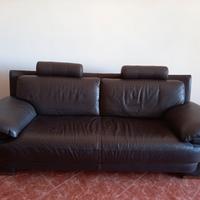 divano in vera pelle  Dondi