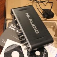 scheda m-audio fast track ultra 6in 6out midi