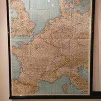 cartina geografica vintage
