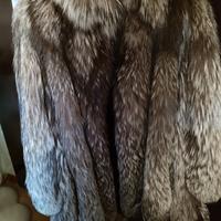 Pelliccia Volpe Argentata taglia L