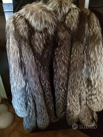 Pelliccia Volpe Argentata taglia L