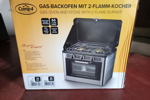 Fuochi con forno a gas per campeggio camp4