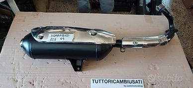 marmitta aprilia scarabeo 125 200 light 07-13