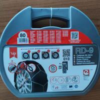 Catene da neve per auto 9mm nuove mai usate