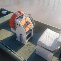 Barca da fiume a fondo piatto modello Alan boats