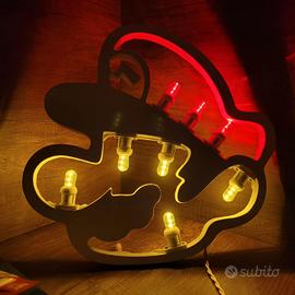 Luminaria Pugliese  Super  paper Mario - Nintendo 