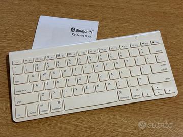Tastiera PC e MAC QWERTY Bluetooth a batterie