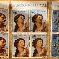 Francobolli Vaticano 1970 25mo ONU (MNH**)