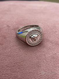Versace anello originale con logo medusa