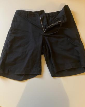 Pantaloni corti cotone nero Muji – taglia S uomo