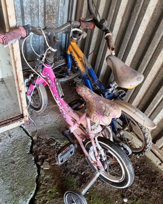 2 bici piccole 