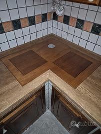 modulo lavandino ad angolo