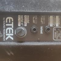 cassa acustica attiva 