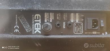 cassa acustica attiva 