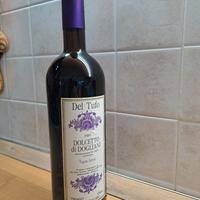 bottiglia di vino Dolcetto di Dogliani 1989 