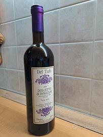 bottiglia di vino Dolcetto di Dogliani 1989 