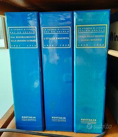 Volumi La Storia d'Italia del 20esimo sec