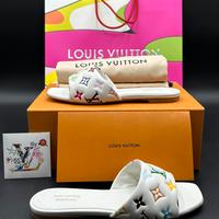 Ciabatte mule Louis Vuitton Takashi Murakami 39