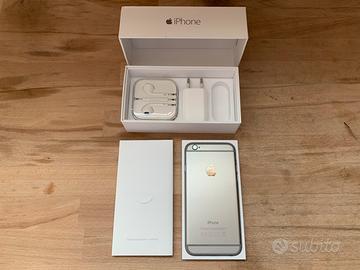 iPhone 6 64GB Space Grey - perfetto completo Apple