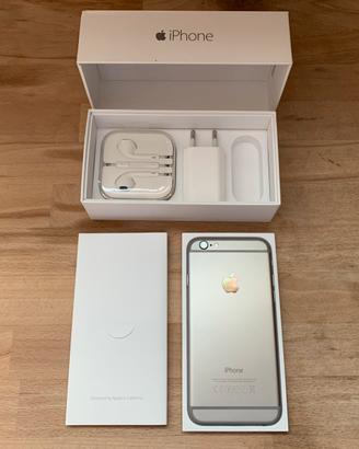 iPhone 6 64GB Space Grey - perfetto completo Apple