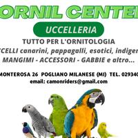 ORNITOLOGIA ACCESSORI GABBIE UCCELLI