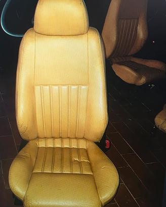 SEDILI ALFA 147 5P IN PELLE BEIGE 