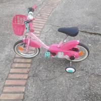 Bicicletta decathon bambina 3-6 anni con rotelle