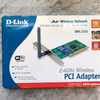 Scheda D-LINK PCI WIRELESS DWL-510