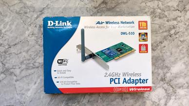 Scheda D-LINK PCI WIRELESS DWL-510