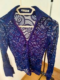 Camicia donna pizzo