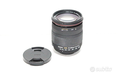 Obiettivo Sigma DC 18-200mm f/3.5-6.3 D per Nikon