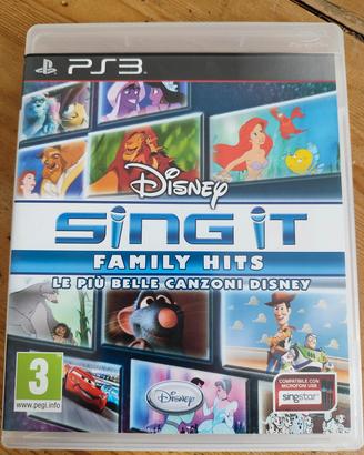 Sing It family hits Disney per PS3 