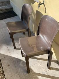 Due Sedie Artemide Selene Vico Magistretti