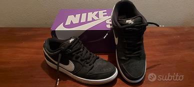 NUOVE scarpe NIKE SB DUNK LOW PRO BLACK/WHITE 42