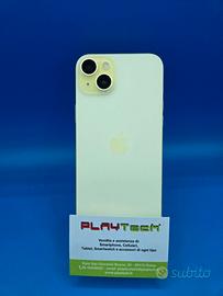 IPHONE 15 PLUS 256 GB GIALLO  USATO PERFETTO