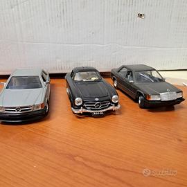 Burago 1/24  Mercedes  lotto 3 auto