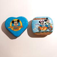 2 scatoline in latta Mickey Mouse + cancelleria