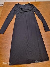 Abito nero Benetton viscosa