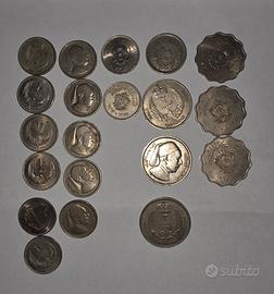 20 monete originali Regno di Libia e Egitto