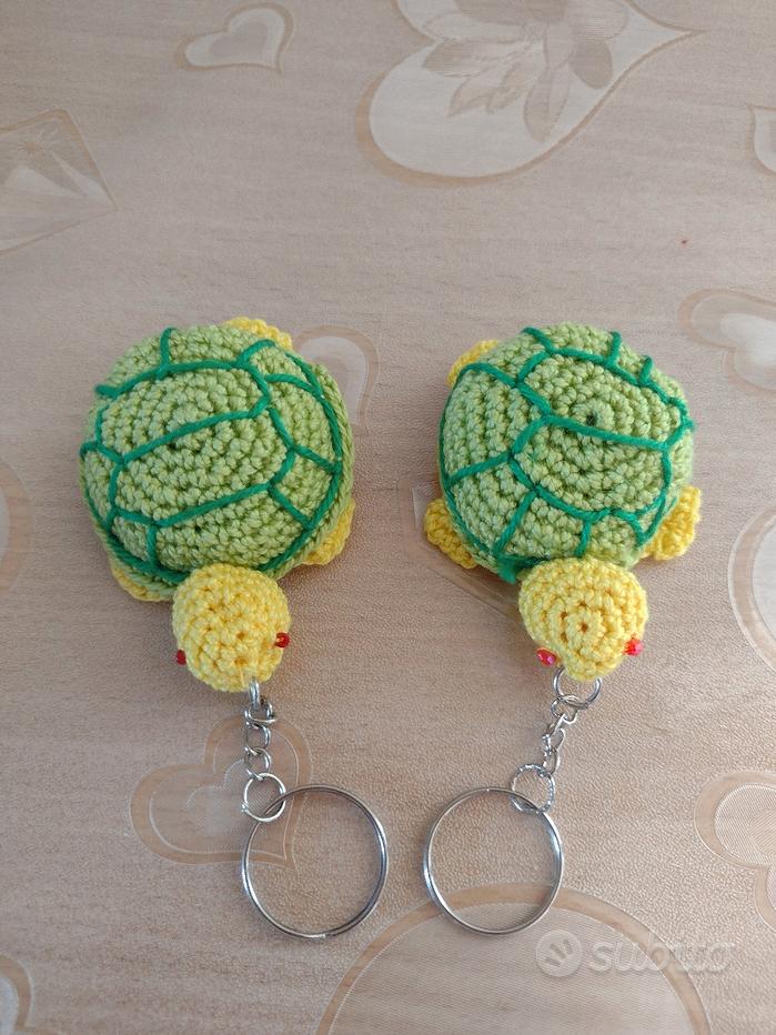 Portachiavi a forma di tartaruga da viaggio, grazioso portachiavi con ciondolo portafortuna per donne e uomini, regalo per sua sorella, migliore amica, collega, laurea, compleanno, Natale