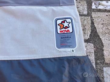 Veranda roulotte taglia 8 Nova