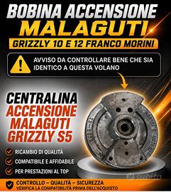 bobina centralina eccensione malaguti grizzly 