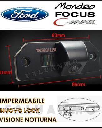 Retrocamera telecamera parcheggio ford cmax focus