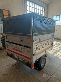 carrello rimorchio con sponde
